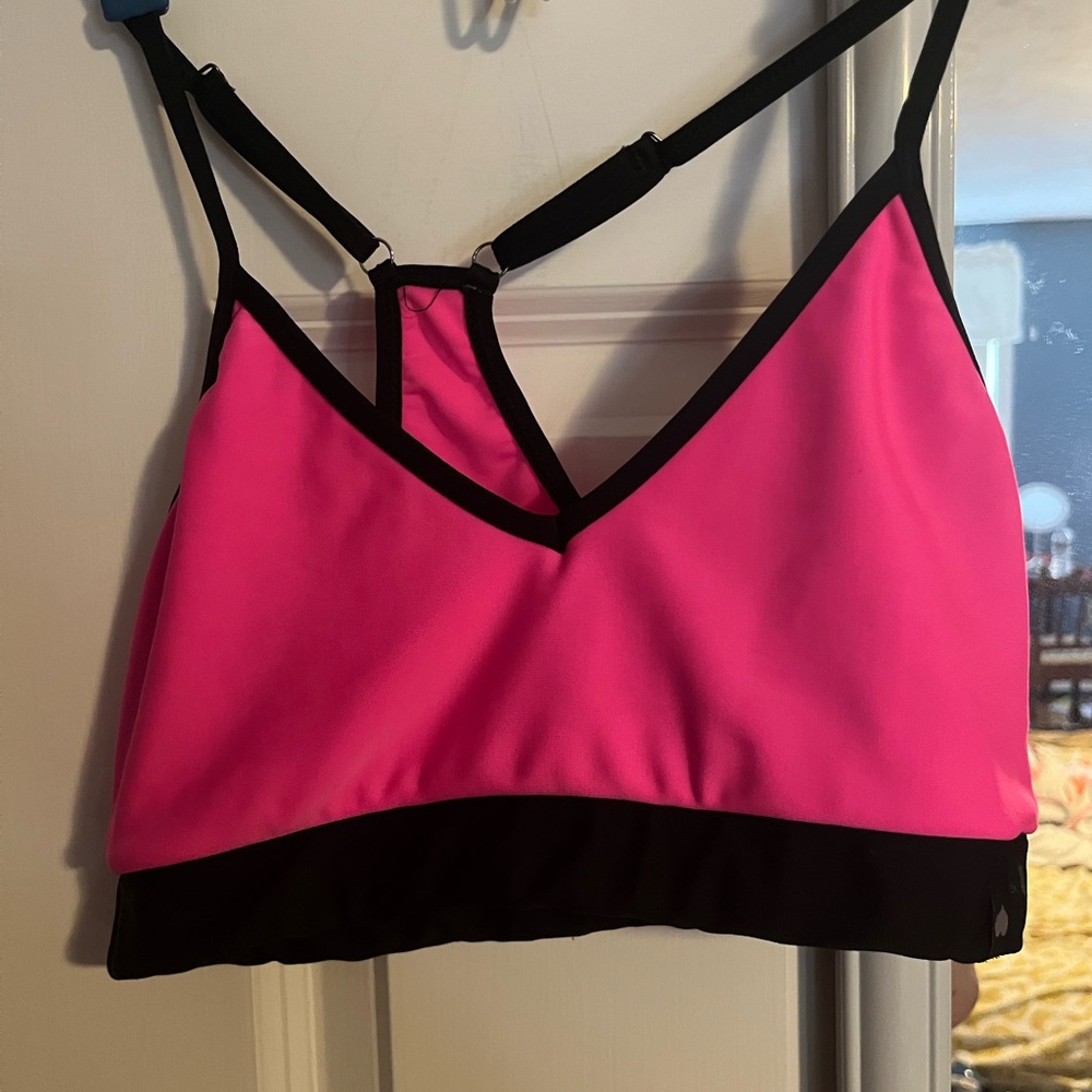 Booty by Brabants Pink and Black Women's Bralette